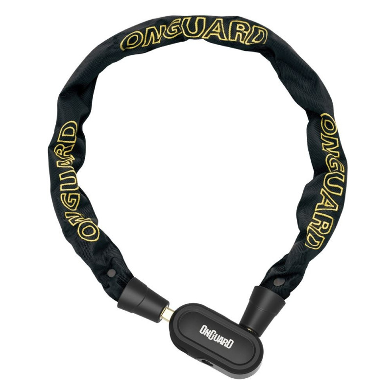 Zapięcie rowerowe ONGUARD FASTLOCK 8286 Łańcuch 90cm*5.5mm - 3 x Klucze z kodem