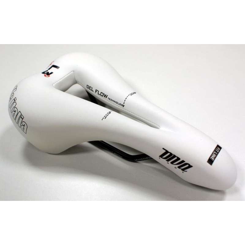 Siodło SELLE ITALIA DIVA GEL SUPERFLOW L (id match - L3) TI 316 Tube 7 fibra-tek 285g
