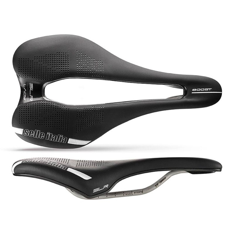 Siodło SELLE ITALIA SLR BOOST LADY SUPERFLOW L (id match - L3) ti 316 tube 7 fibra-tek