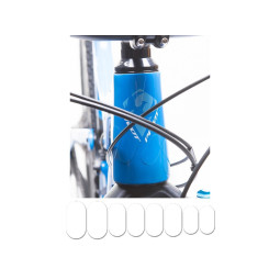 Osłona na ramę LIZARDSKINS PATCH KIT CLEAR zestaw 8szt.